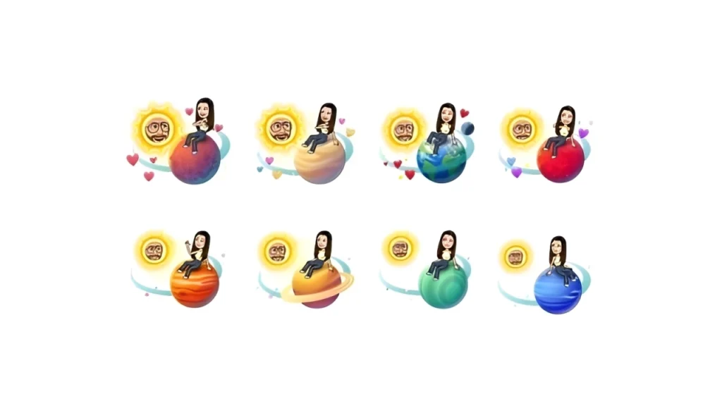 Snapchat planet order